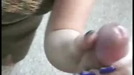 Piede ruvido e un vi ...